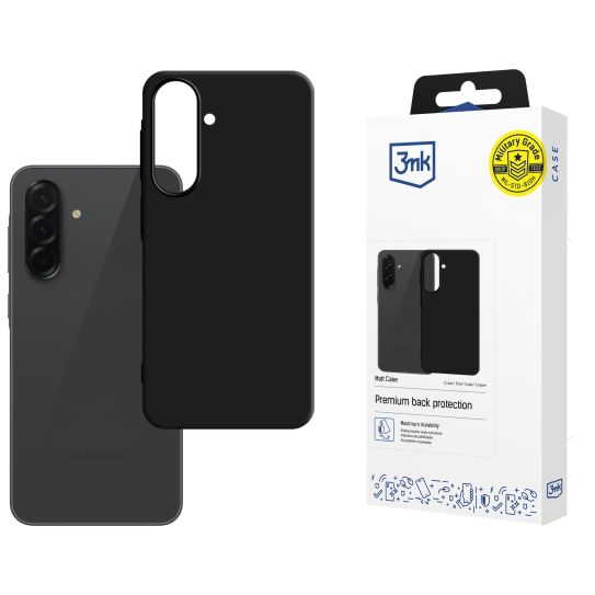 Матов калъф за Samsung Galaxy A57 - 3mk Matt Case black