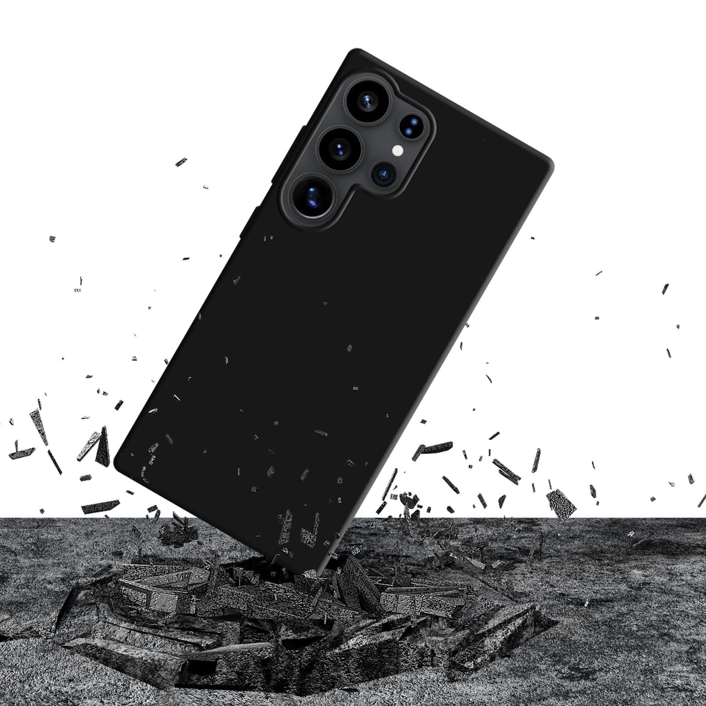 Черен силиконов калъф за Samsung Galaxy S25 Ultra - 3mk Silicone Case