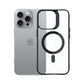 Прозрачен калъф с прозрачна защитна рамка и MagSafe за Apple iPhone 16 Pro Max - 3mk Satin Armor MagCase