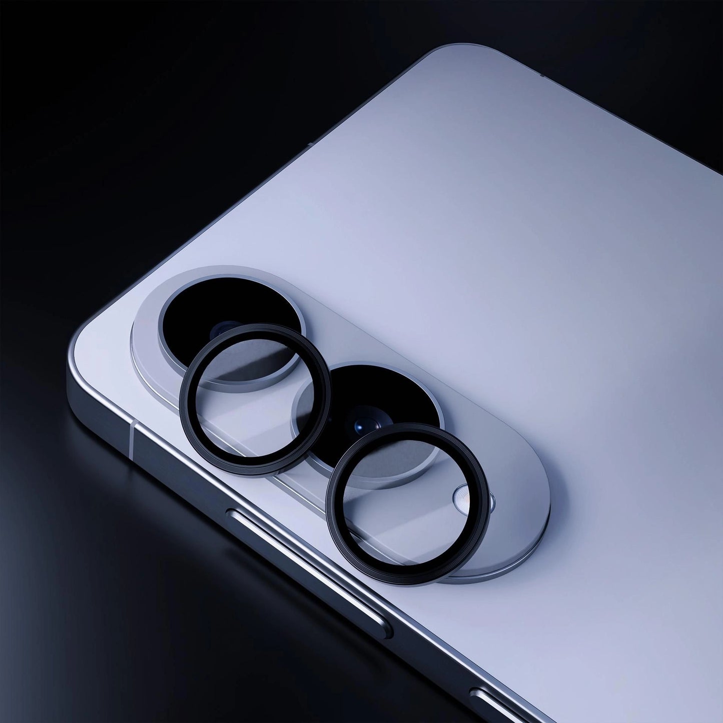 Протектор за камерата на Samsung Galaxy S25 Edge - 3mk Lens Protection Pro Black