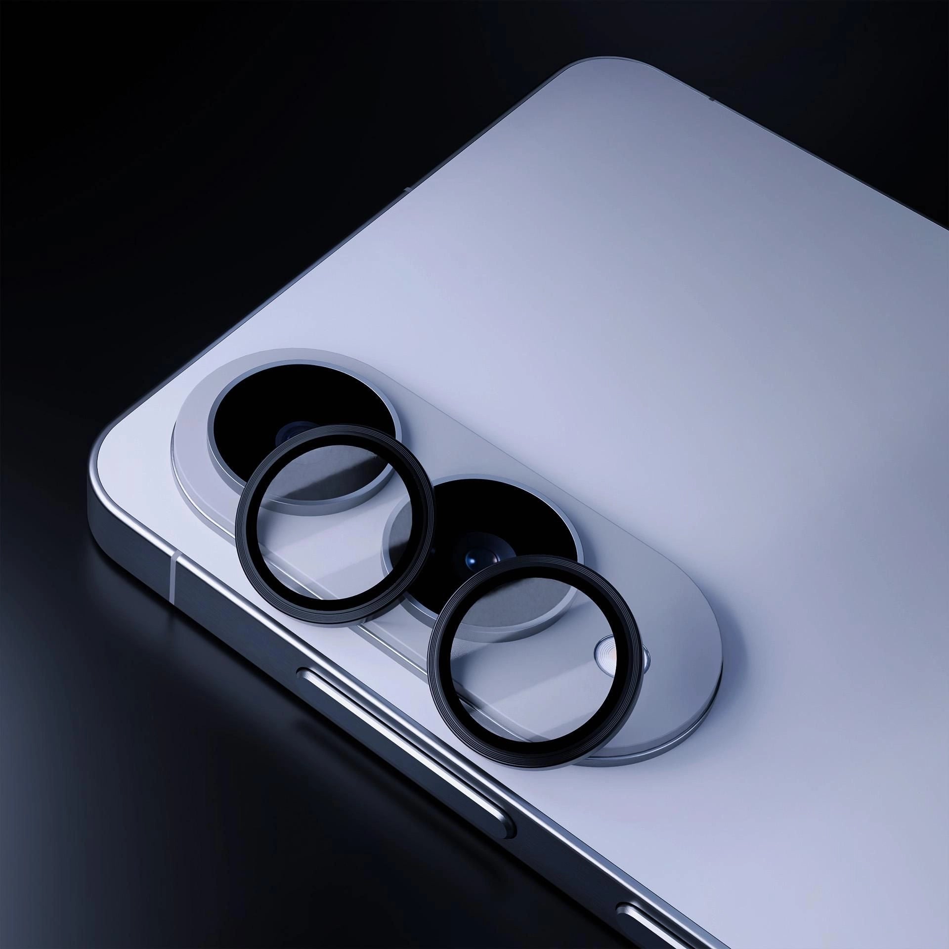 Протектор за камерата на Samsung Galaxy S25 Edge - 3mk Lens Protection Pro Black