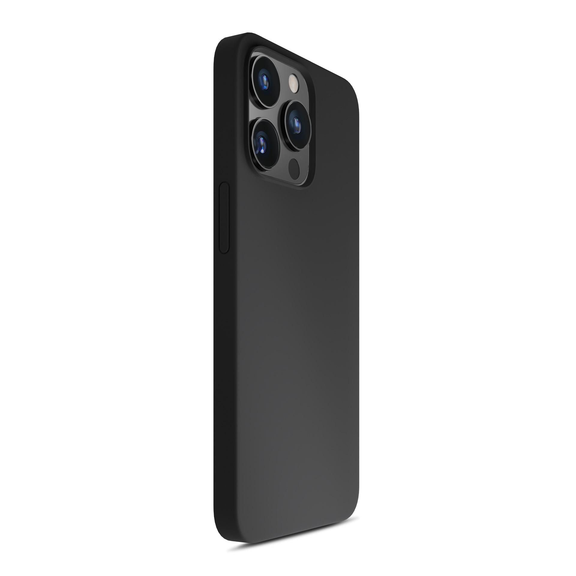 Черен силиконов калъф за Apple iPhone 16 Pro Max - 3mk Silicone Case