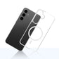 Прозрачен калъф MagSafe с прозрачна защитна рамка за Samsung Galaxy S24 / Galaxy S25 - 3mk Armor MagCase