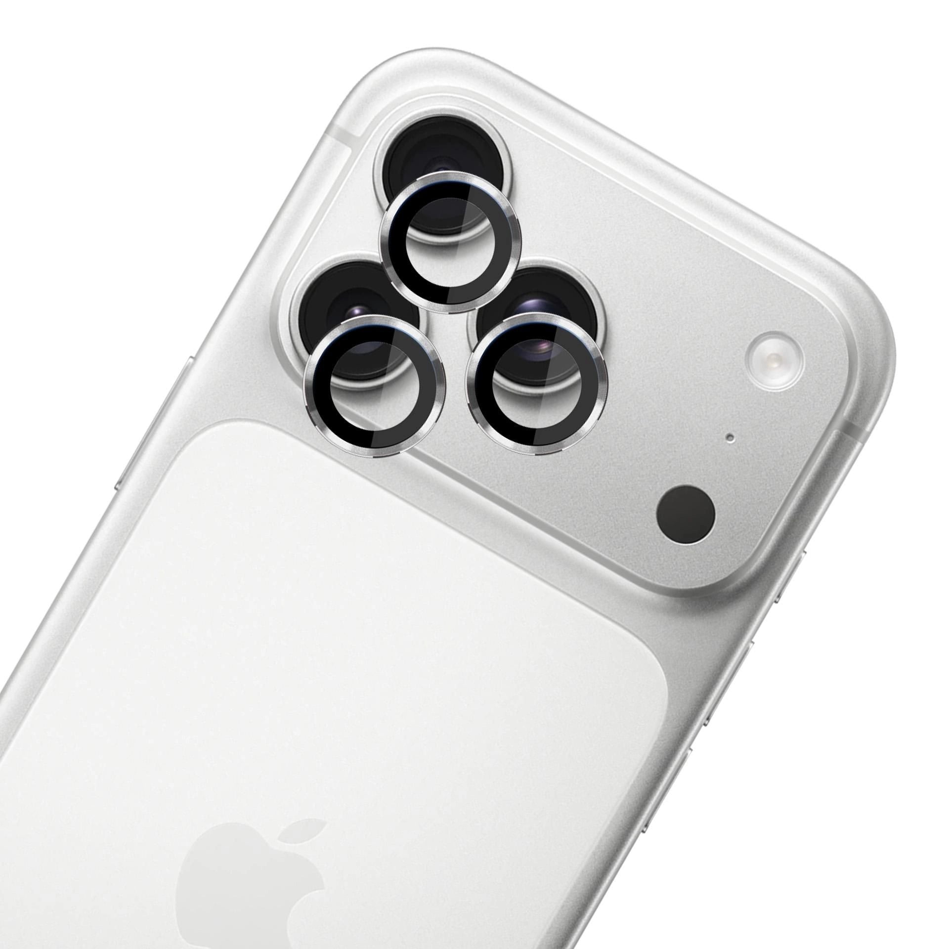 Протектор за камерата на Apple iPhone 17 Pro / iPhone 17 Pro Max - 3mk Lens Protection Pro Silver