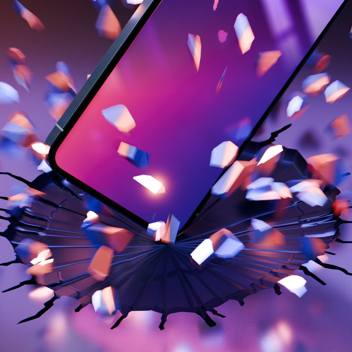 Rainbow Privacy протектор за Apple iPhone 18 Pro Max - 3mk Apple iPhone 18 Pro Max Rainbow Privacy