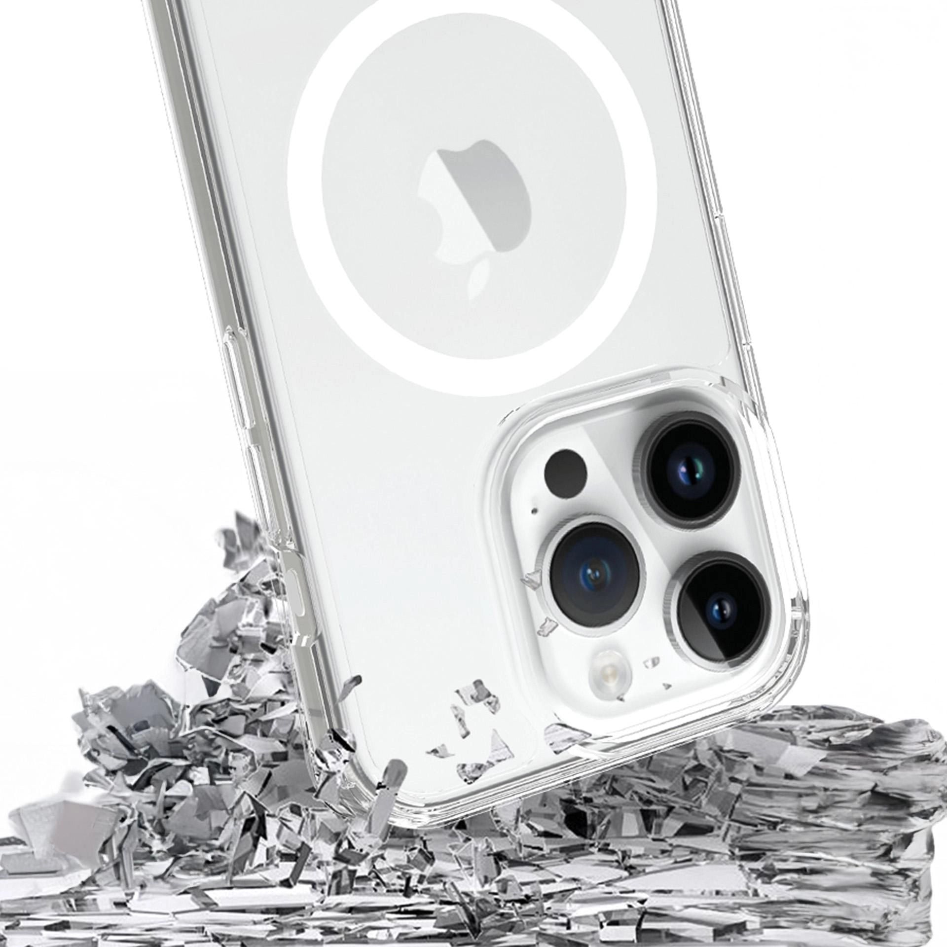 Прозрачен калъф за Apple iPhone 16 Pro Max - 3mk Armor MagCase