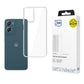 Прозрачен калъф за Motorola Moto G06/ Moto G06 Power - 3mk Clear Case