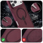 Хейзи калъф с MagSafe за Apple iPhone за 17 Pro/ 18 Pro-  3mk Hardy Hazy MagCase Burgundy