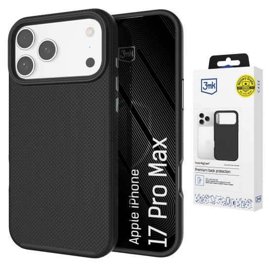 Фортис калъф с MagSafe за Apple iPhone 17 Pro Max - 3mk Fortis MagCase