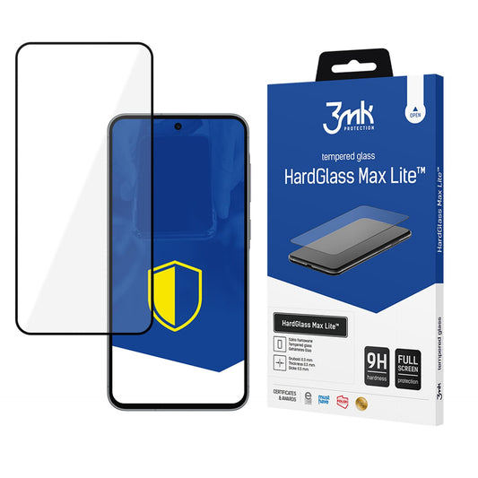 Протектор за Samsung Galaxy A36 / Galaxy A56 - 3mk HardGlass Max Lite Black
