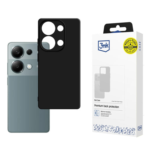Матов калъф за Xiaomi Redmi Note 13 Pro 4G - 3mk Matt Case black