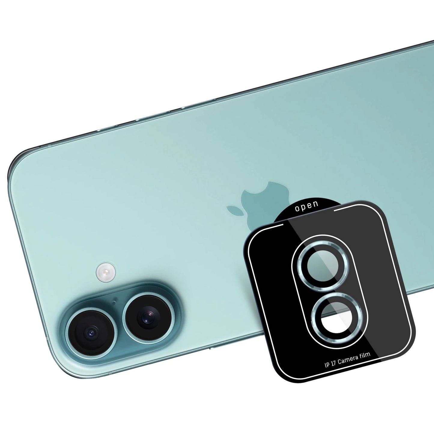 Протектор за камерата на Apple iPhone 17 - 3mk Lens Protection Pro Light green