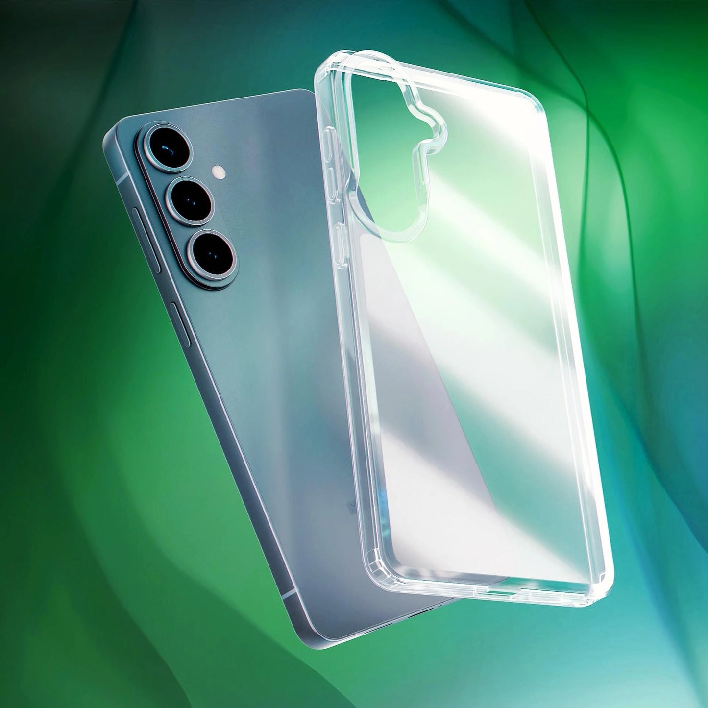 Прозрачен калъф с прозрачна защитна рамка за Samsung  Galaxy S26+ - 3mk Armor Case
