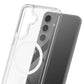Прозрачен калъф MagSafe с прозрачна защитна рамка за Samsung Galaxy S24 / Galaxy S25 - 3mk Armor MagCase
