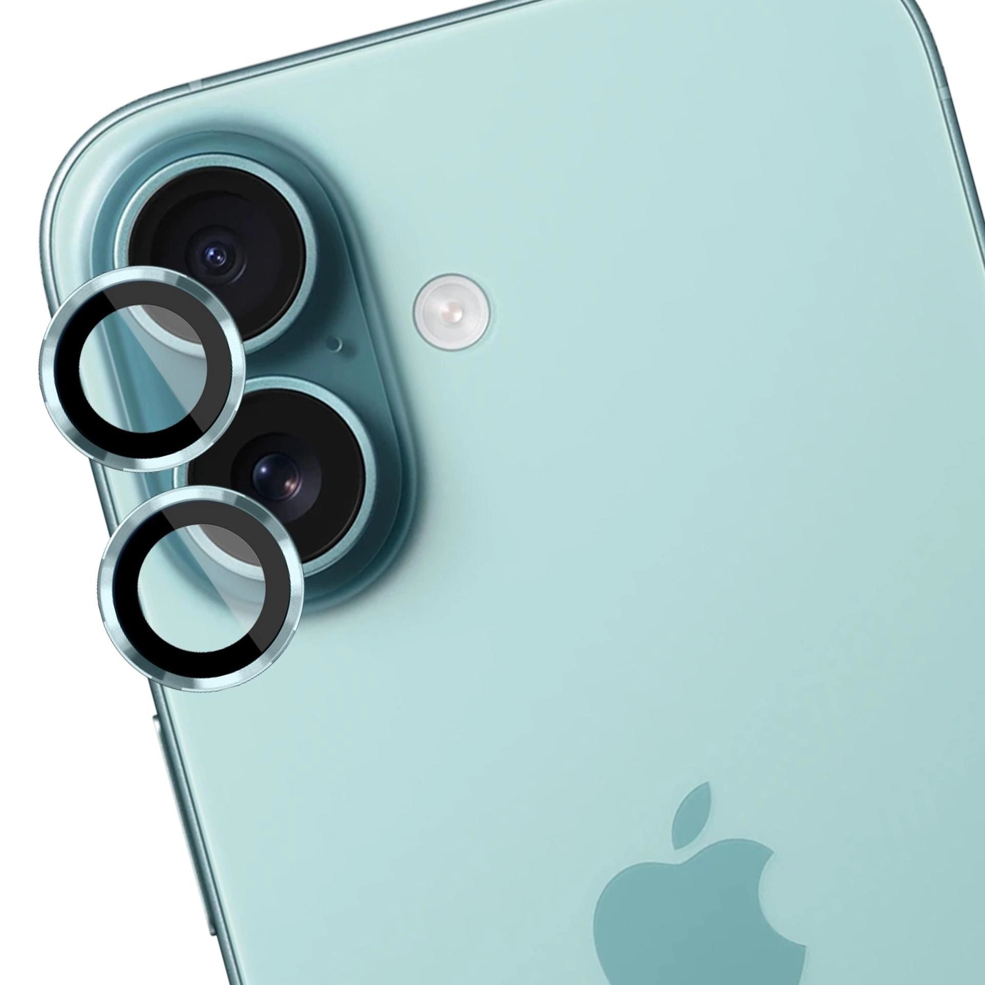Протектор за камерата на Apple iPhone 17 - 3mk Lens Protection Pro Light green