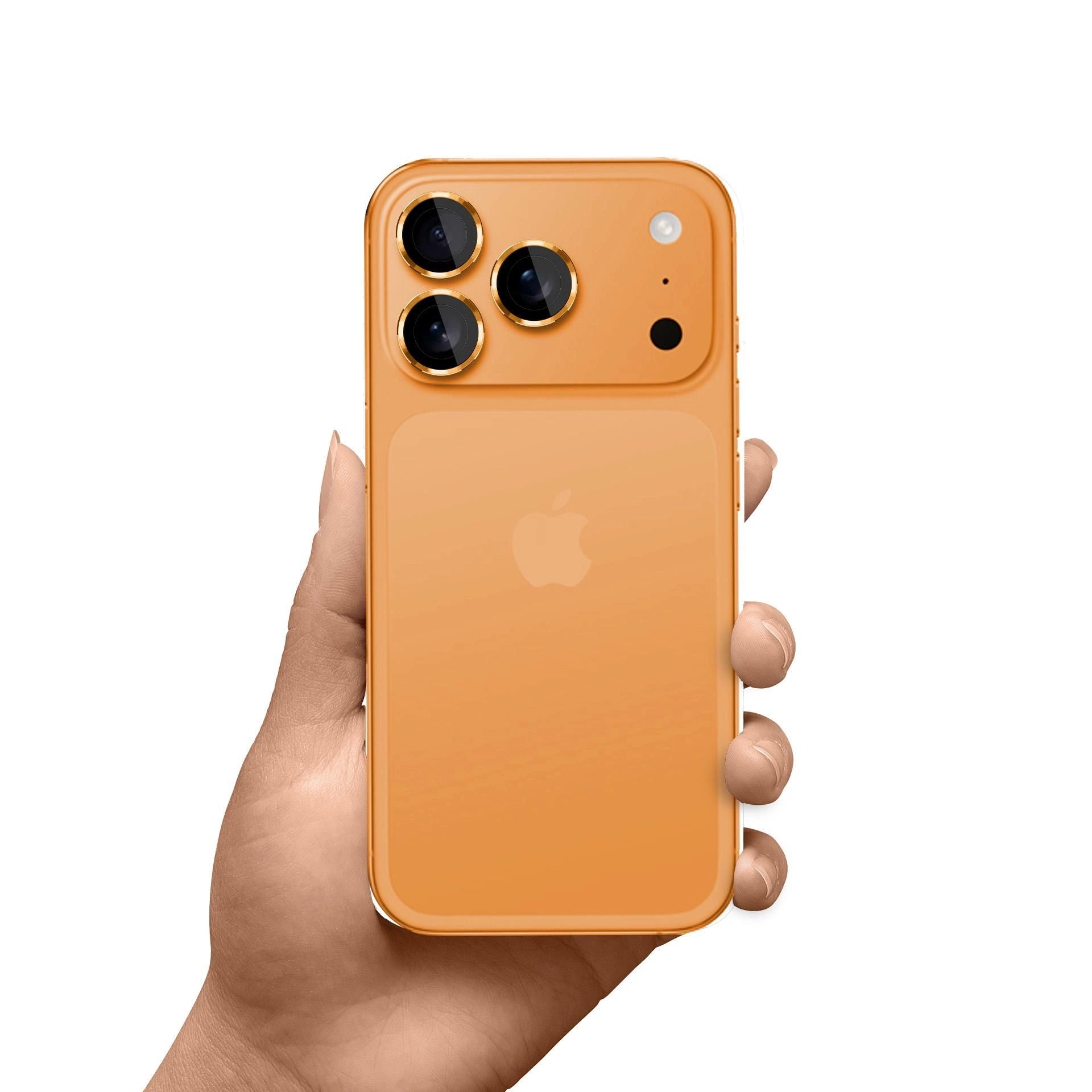 Протектор за камерата на Apple iPhone 17 Pro / iPhone 17 Pro Max - 3mk Lens Protection Pro Orange