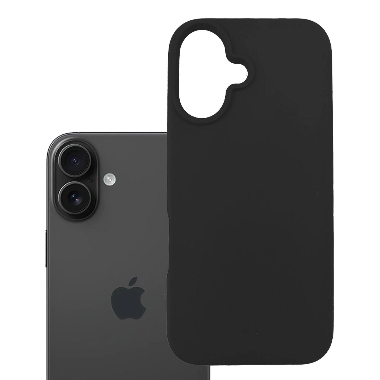 Силиконов калъф за Apple iPhone 16 - 3mk Hardy MagSilicone Graphite