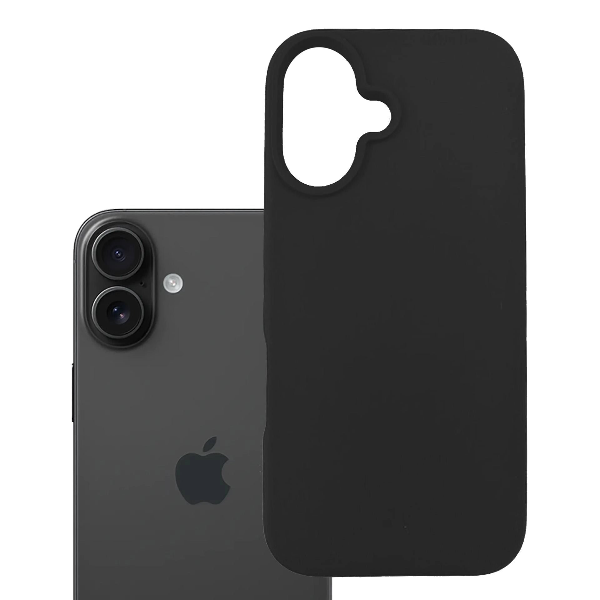 Силиконов калъф за Apple iPhone 16 - 3mk Hardy MagSilicone Graphite