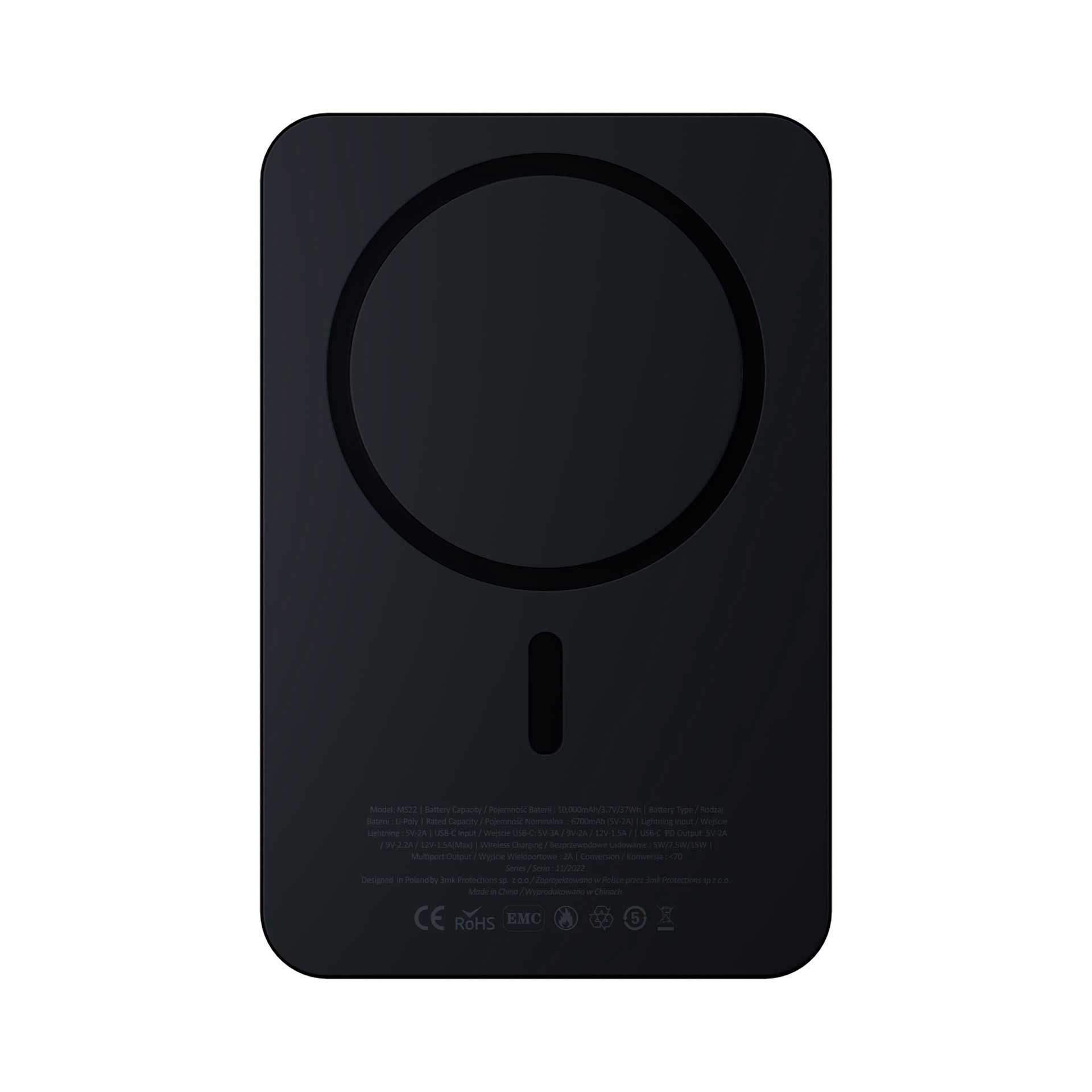 Външна батерия - 3mk 3mk HARDY MagSynergy Ni+ 5,000mAh 22.5W