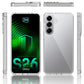 Прозрачен калъф с прозрачна защитна рамка за Samsung  Galaxy S26+ - 3mk Armor Case