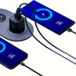 Зарядно - 3mk Hyper GaN Charger 20W QC4+ 1A1C черно