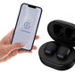 Безжични Bluetooth слушалки - 3mk FlowBuds 6.0 - черни