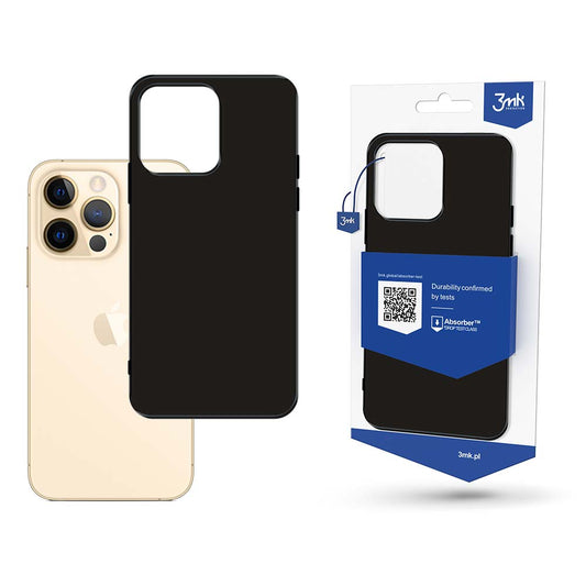 Матов калъф за Apple iPhone 13 Pro Max - 3mk Matt Case black