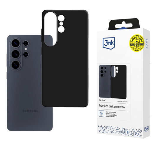 Матов калъф за Samsung Galaxy S26 Ultra - 3mk Matt Case black