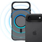 Опушен силиконов калъф с MagSafe за Apple iPhone 17 Air - 3mk Smoke MagCase