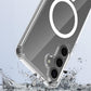 Прозрачен калъф MagSafe с прозрачна защитна рамка за Samsung Galaxy S24 / Galaxy S25 - 3mk Armor MagCase