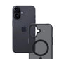 Опушен силиконов калъф с MagSafe за Apple iPhone 17 - 3mk Smoke MagCase