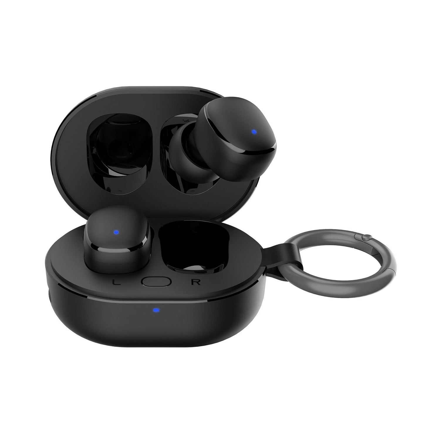 Безжични Bluetooth слушалки - 3mk FlowBuds 6.0 - черни