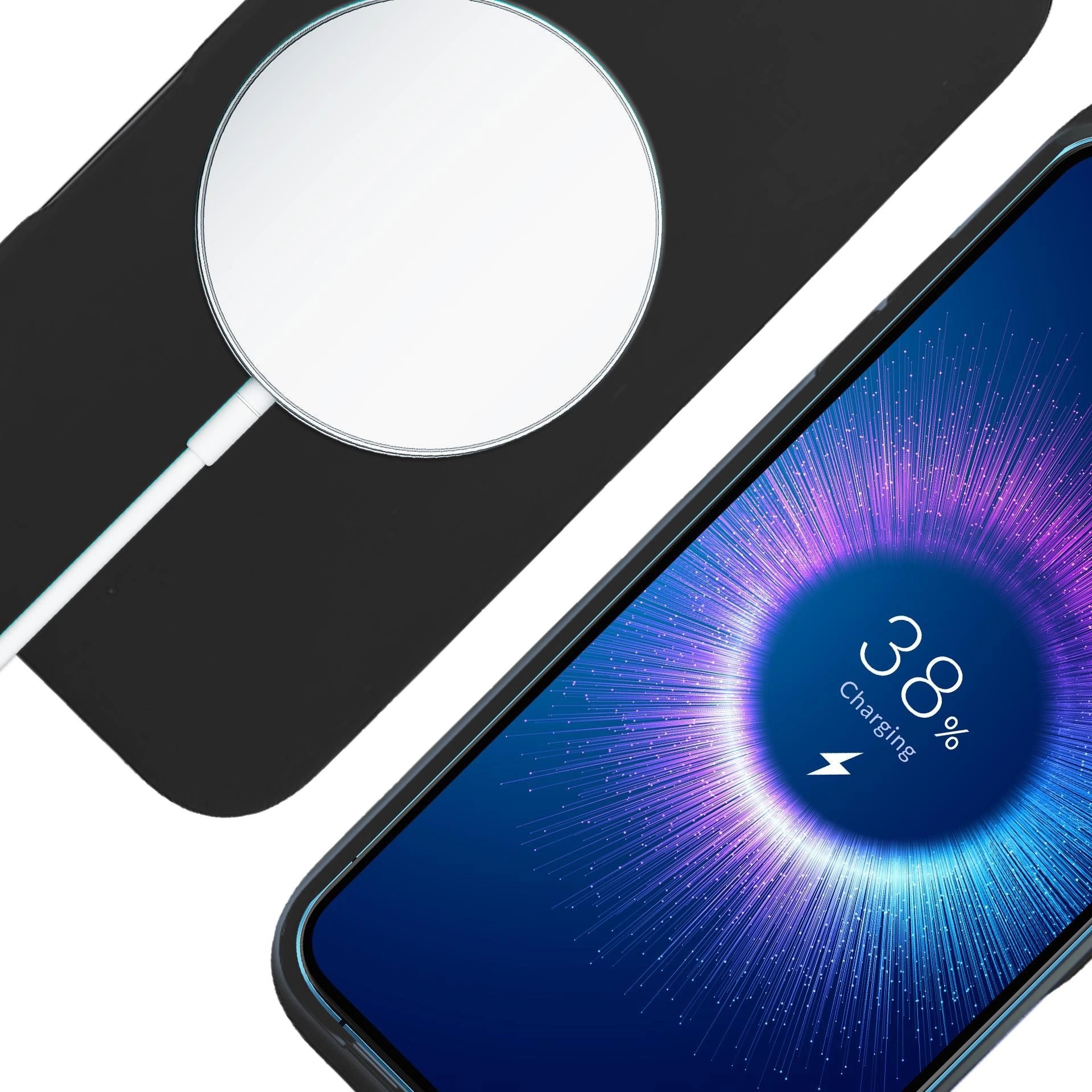 Силиконов калъф за Apple iPhone 16 - 3mk Hardy MagSilicone Graphite