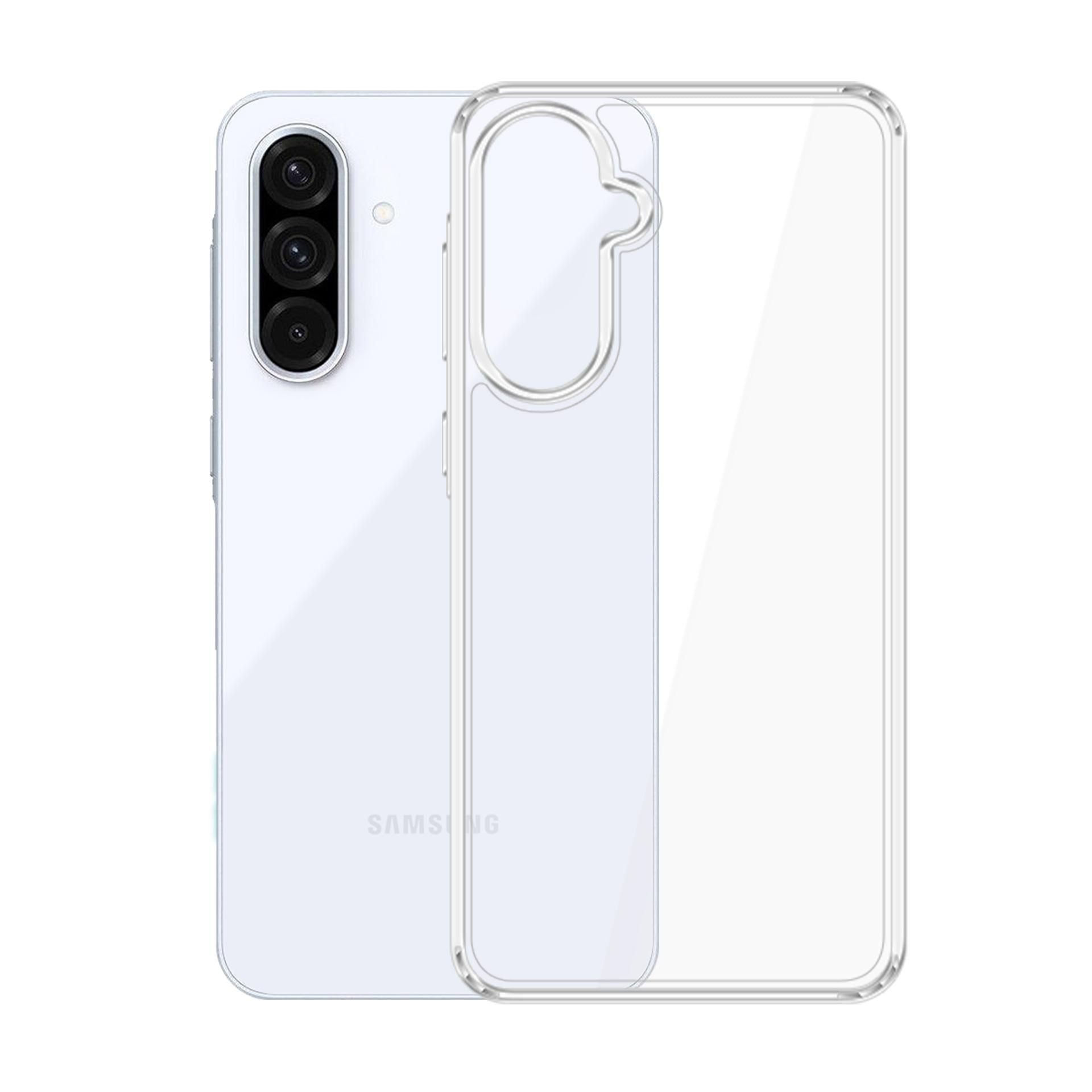 Прозрачен калъф с прозрачна защитна рамка за Samsung Galaxy A36 / Galaxy A56 - 3mk Armor Case - 3mk Armor Case