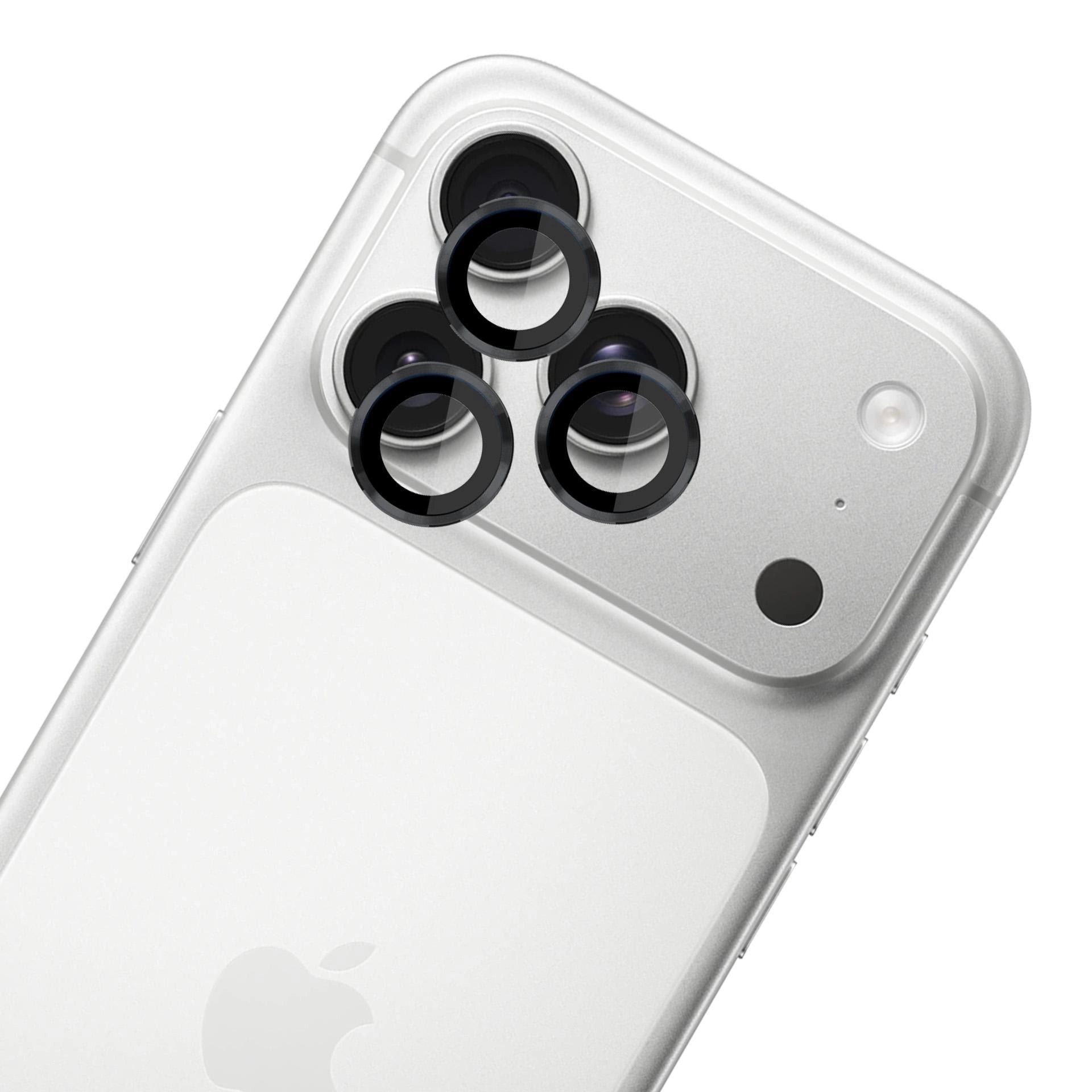 Протектор за камерата на Apple iPhone 17 Pro / iPhone 17 Pro Max - 3mk Lens Protection Pro Black