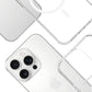 Прозрачен калъф MagSafe с прозрачна защитна рамка за Apple iPhone 15 pro - 3mk Armor MagCase
