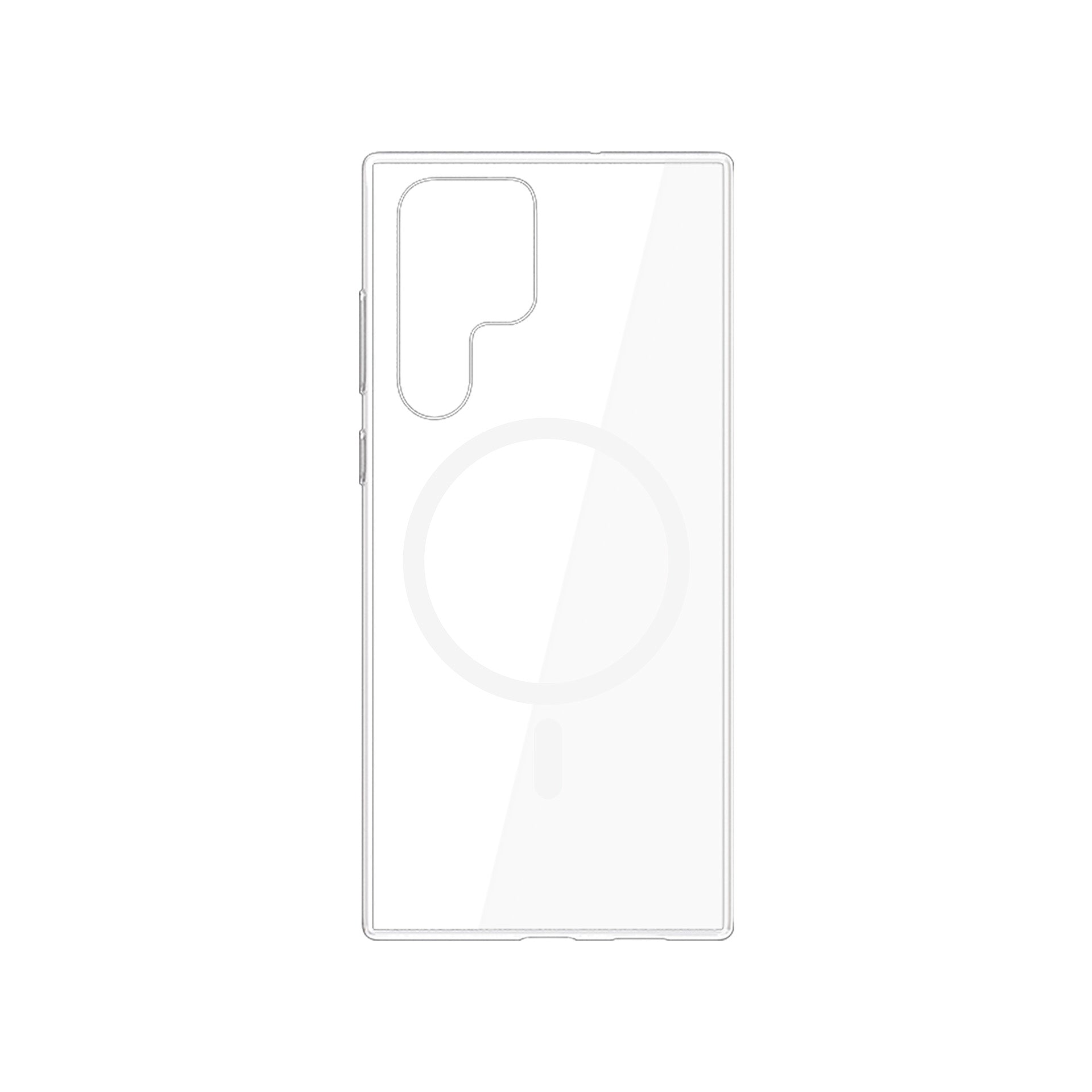 Прозрачен калъф с MagSafe за Samsung Galaxy S22 Ultra 5G - 3mk Clear MagCase