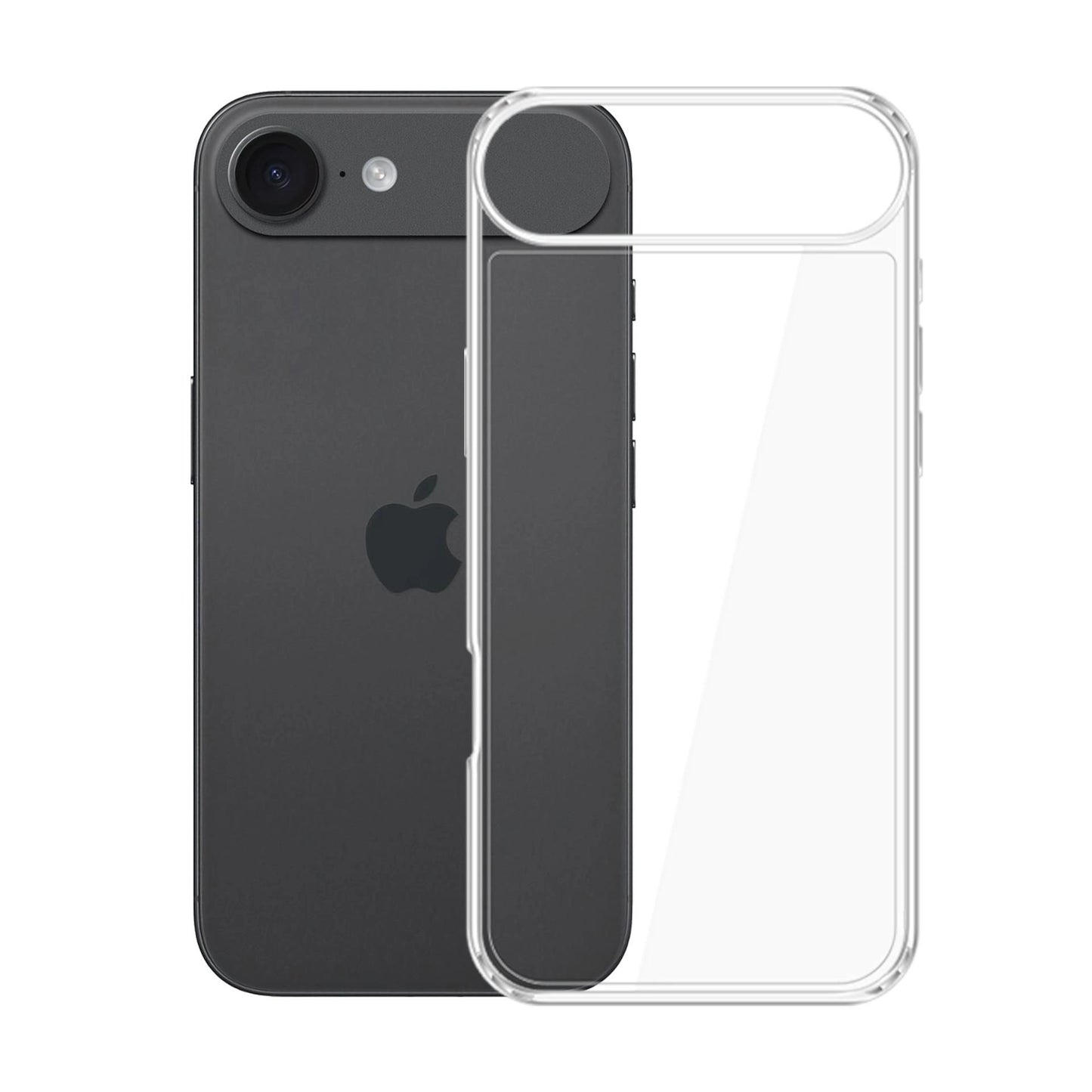 Прозрачен калъф с прозрачна защитна рамка за Apple iPhone 17 Air - 3mk Armor Case