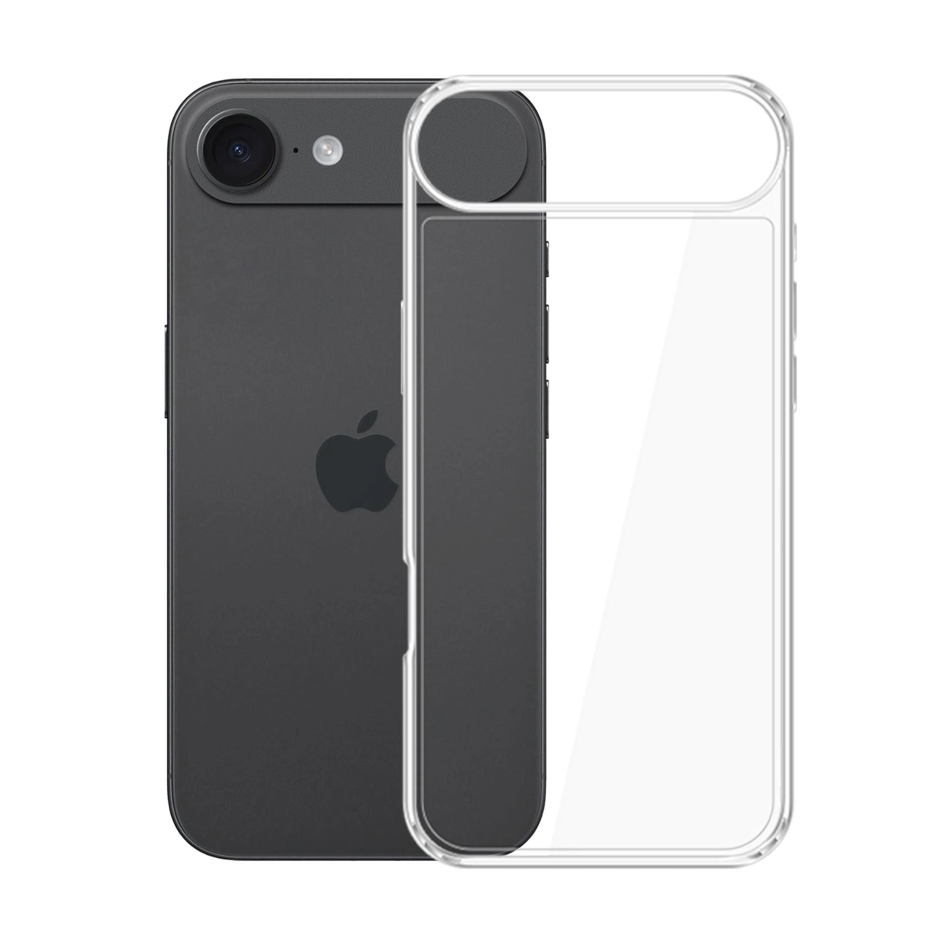 Прозрачен калъф с прозрачна защитна рамка за Apple iPhone 17 Air - 3mk Armor Case