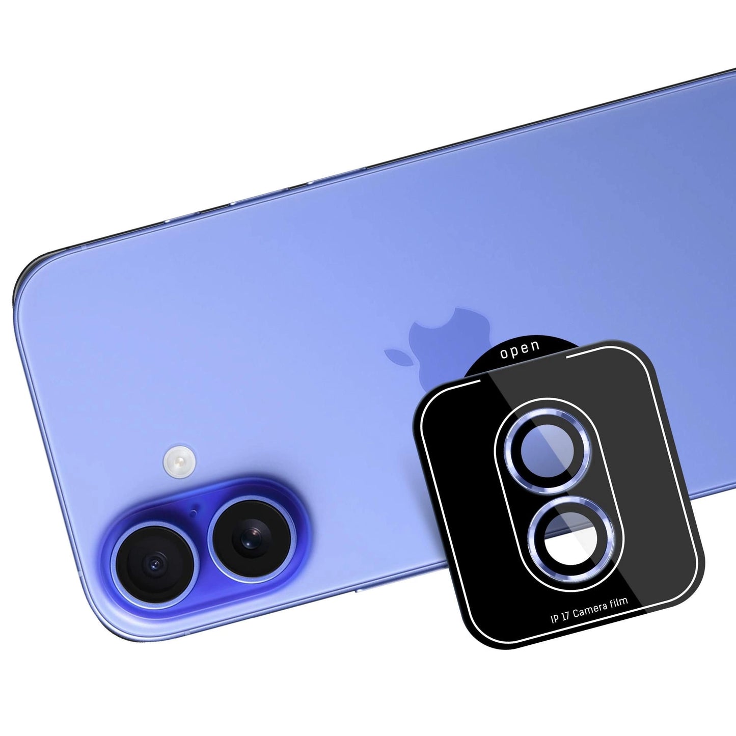 Протектор за камерата на Apple iPhone 17 - 3mk Lens Protection Pro Light Blue