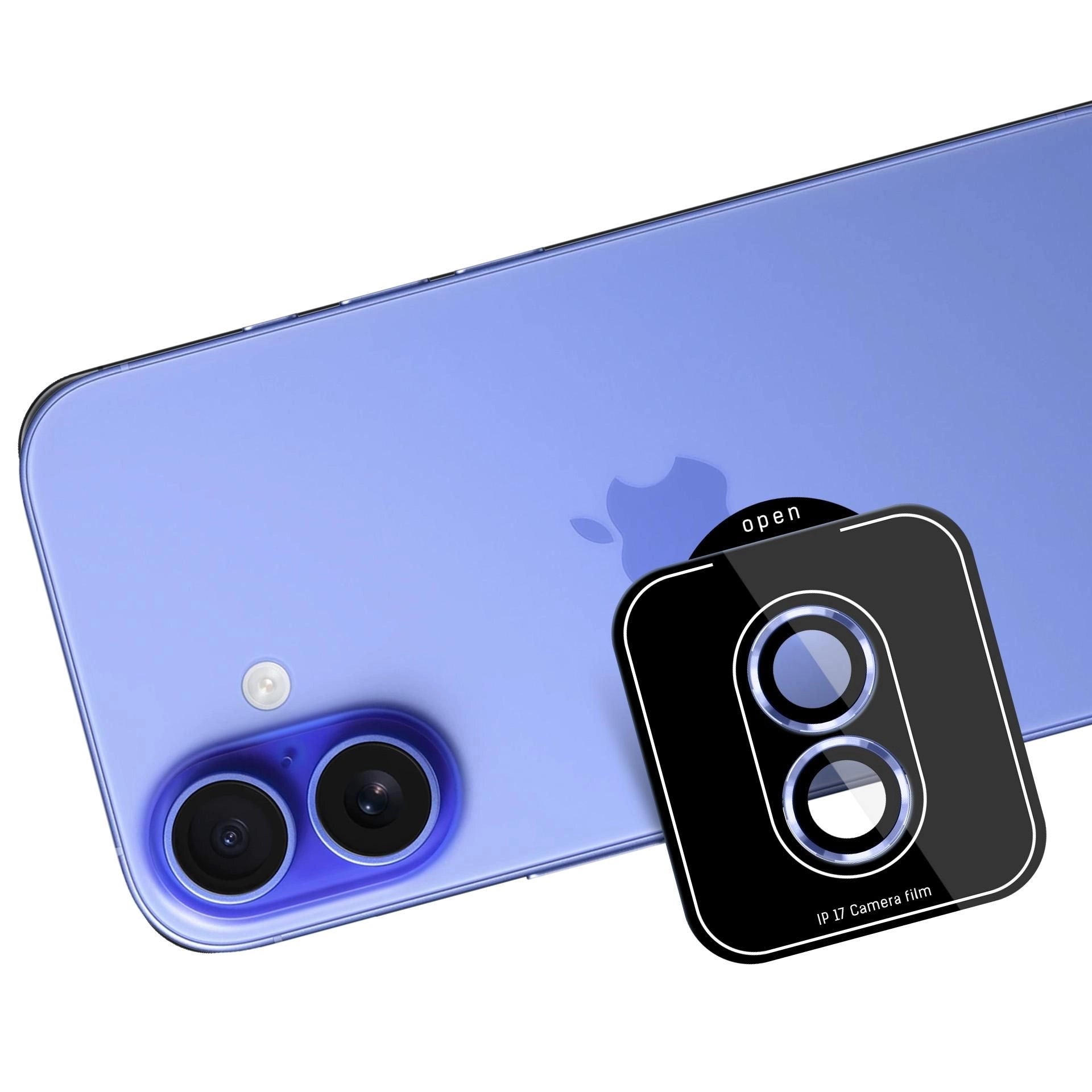 Протектор за камерата на Apple iPhone 17 - 3mk Lens Protection Pro Light Blue