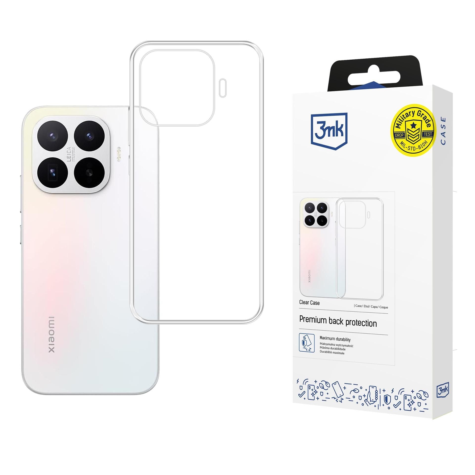 Прозрачен калъф за Xiaomi 17T - 3mk Clear Case