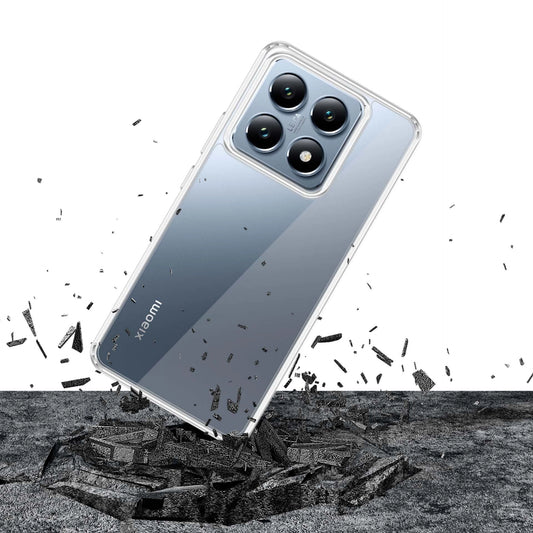 Прозрачен калъф с прозрачна защитна рамка за Xiaomi 14T - 3mk Armor Case