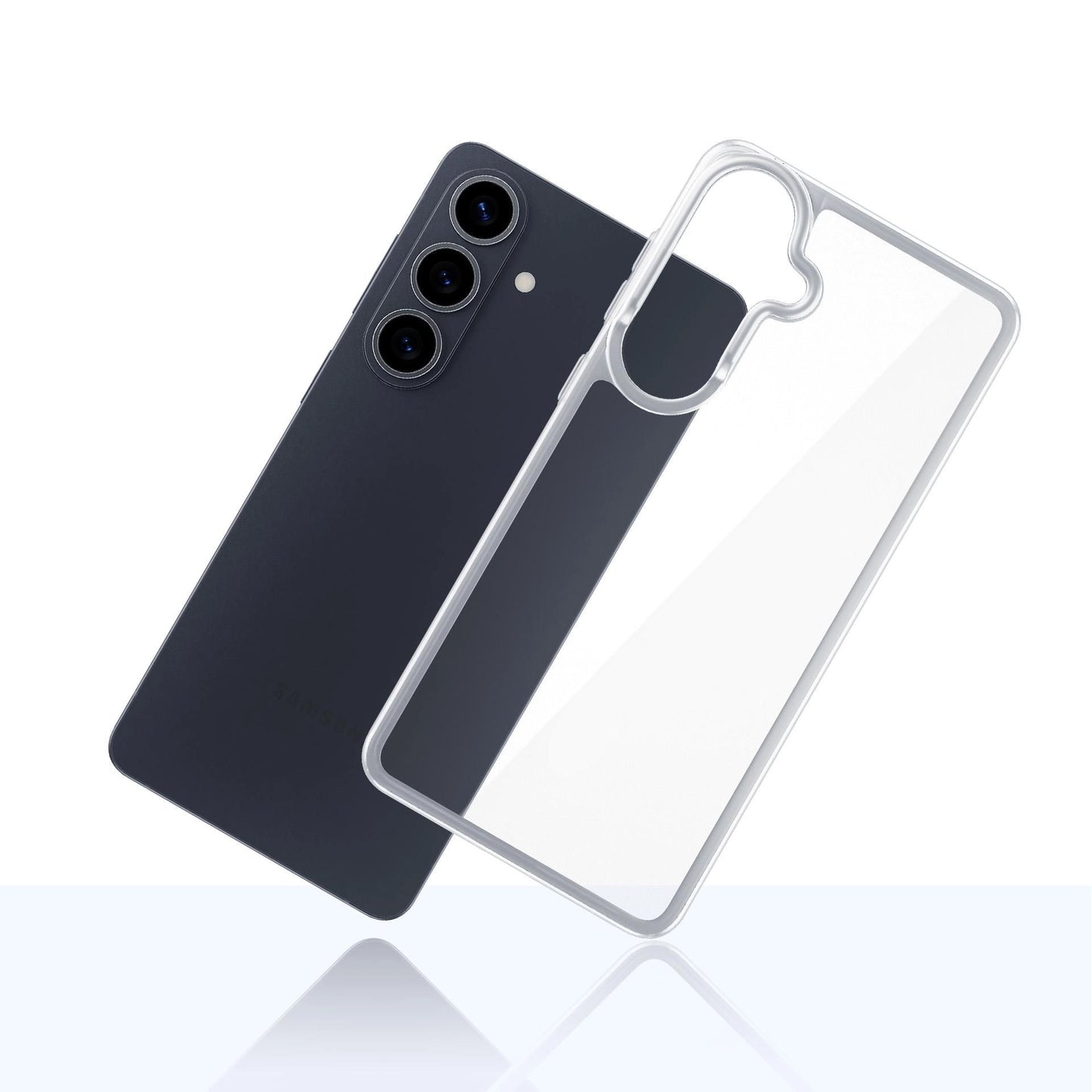 Прозрачен калъф с прозрачна защитна рамка за Samsung  Galaxy S26+ - 3mk Armor Case