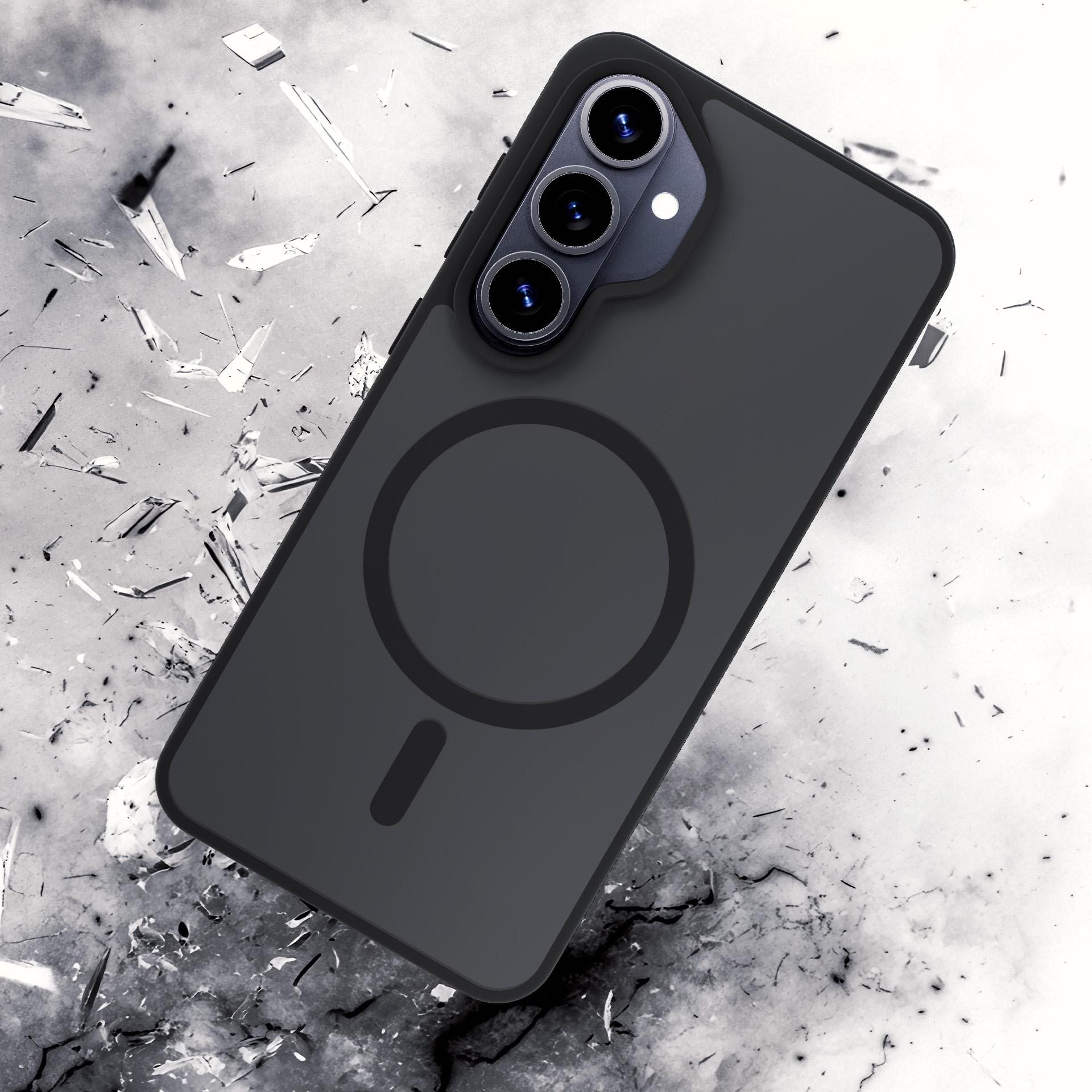 Смоук калъф за Samsung Galaxy S26 - 3mk Smoke MagCase
