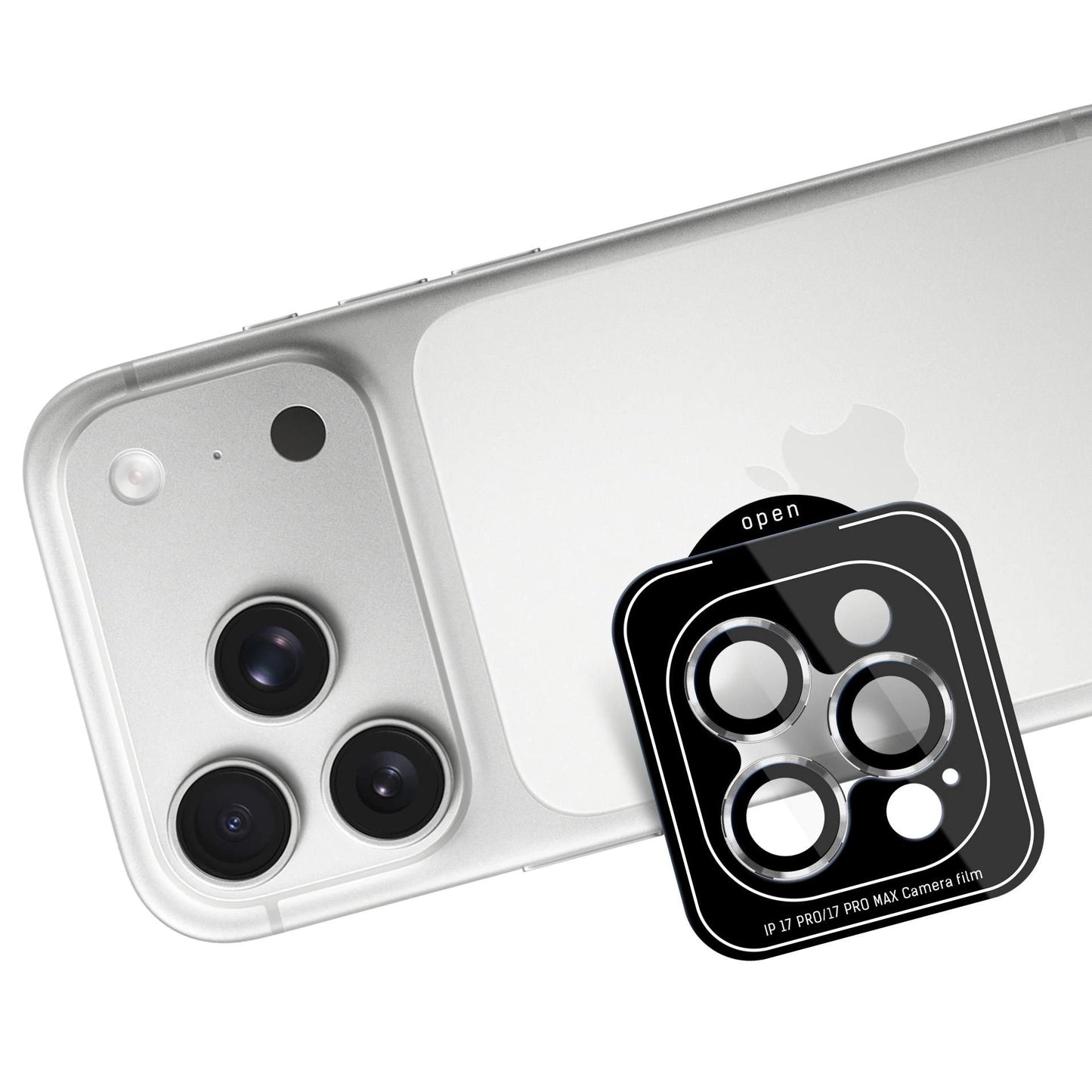 Протектор за камерата на Apple iPhone 17 Pro / iPhone 17 Pro Max - 3mk Lens Protection Pro Silver