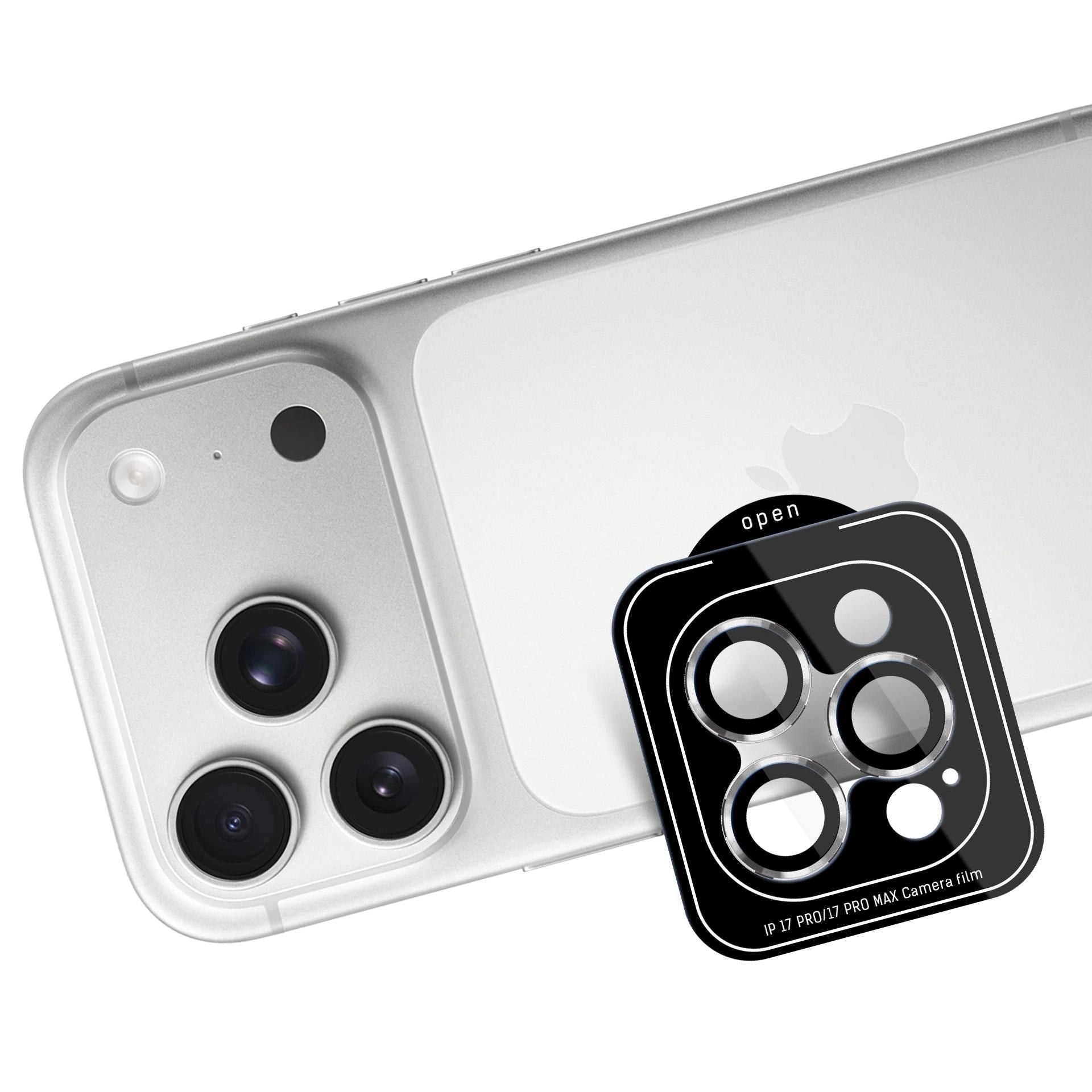 Протектор за камерата на Apple iPhone 17 Pro / iPhone 17 Pro Max - 3mk Lens Protection Pro Silver