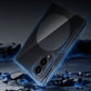 Прозрачен калъф с прозрачна защитна рамка за Samsung Galaxy Z Fold 8 - 3mk Armor Case