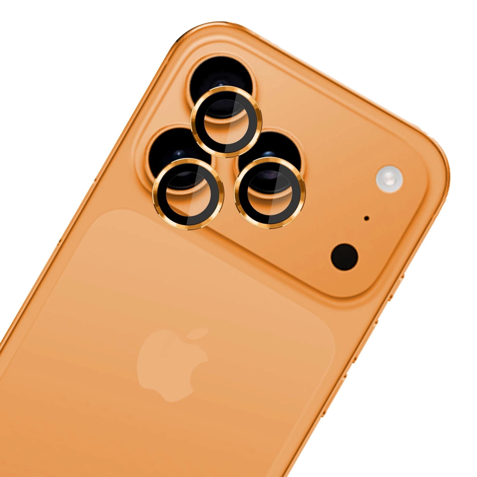 Протектор за камерата на Apple iPhone 17 Pro / iPhone 17 Pro Max - 3mk Lens Protection Pro Orange