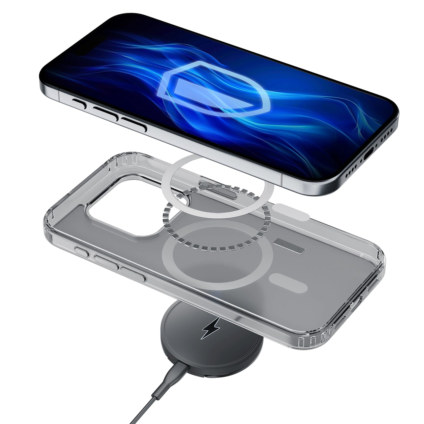 Калъф Frosty MagSafe за Apple iPhone 15 Pro - 3mk Frosty MagCase